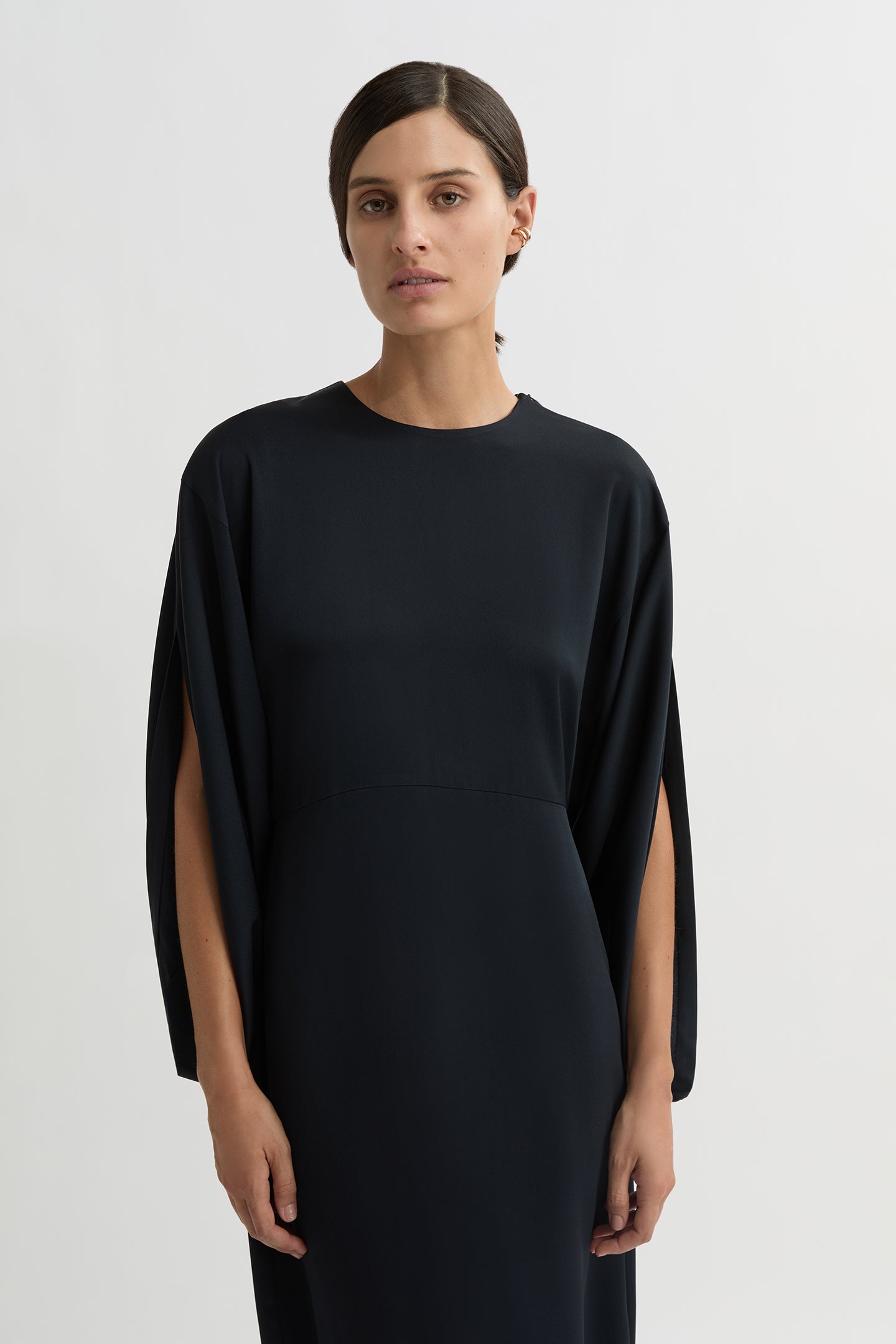 WILLOW-Australian_Designer-Helena Midi Dress Midnight
