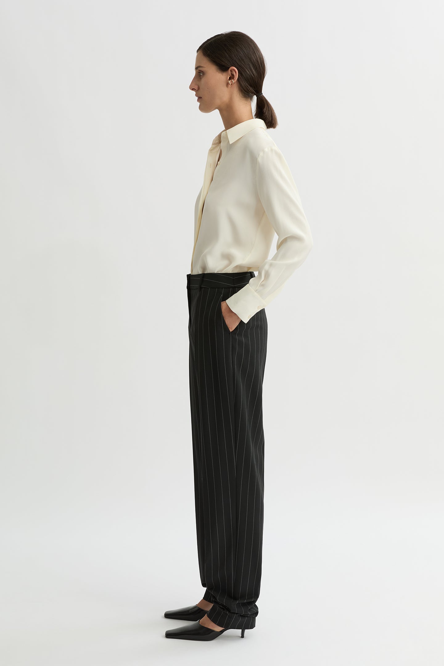 WILLOW-Australian_Designer-Rumi Slouch Pant Pinstripe