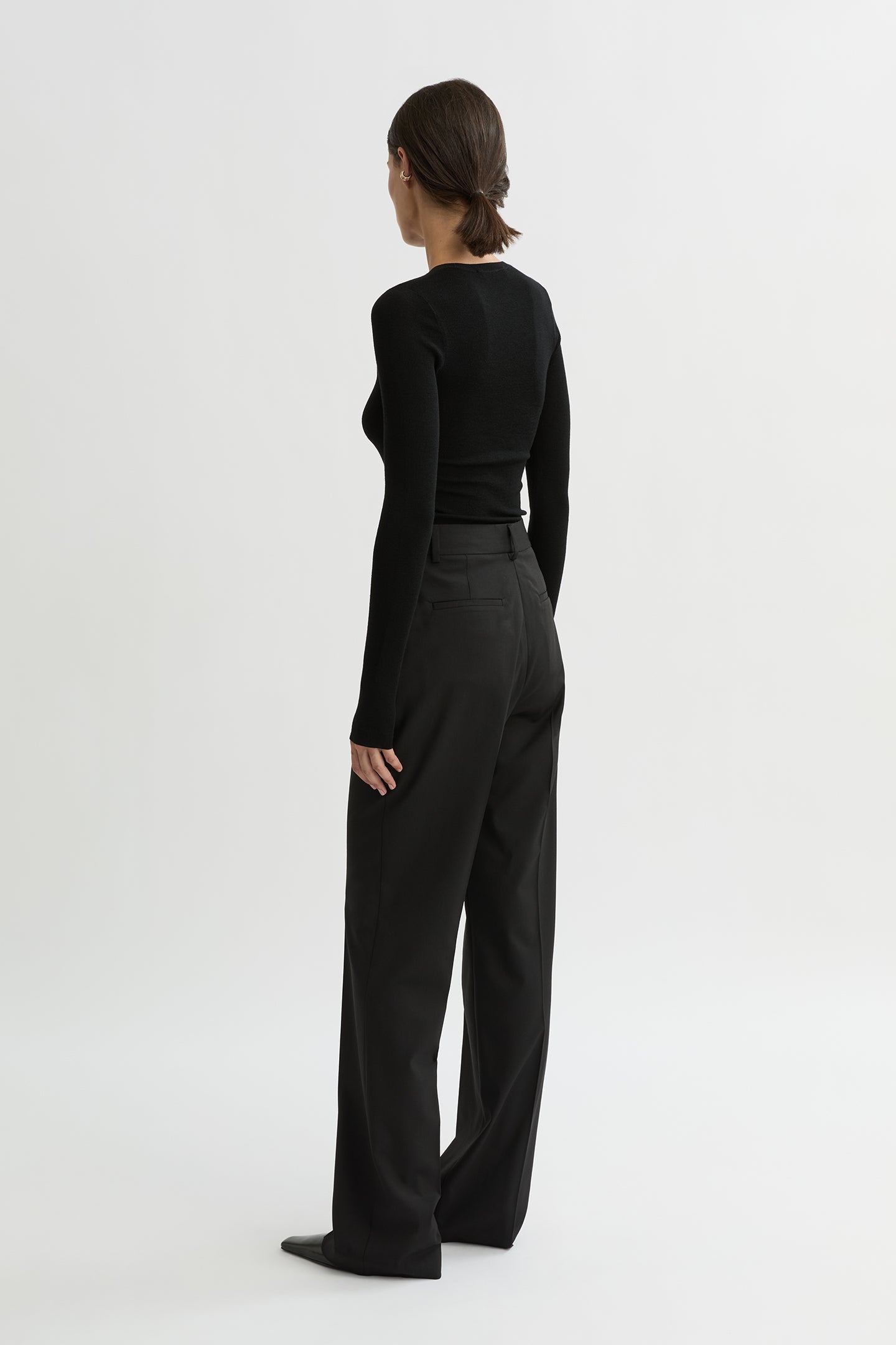 WILLOW-Australian_Designer-Simone Classic Pant Black