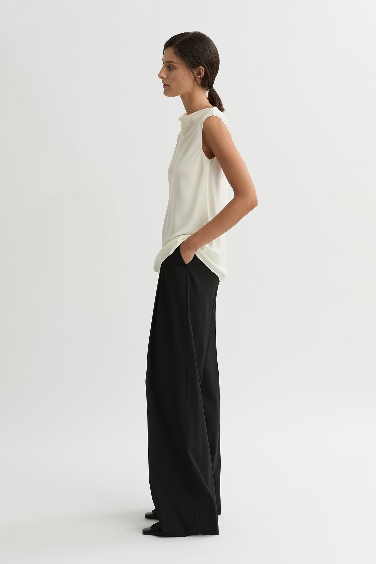 WILLOW-Australian_Designer-Simone Wide Leg Pant Black
