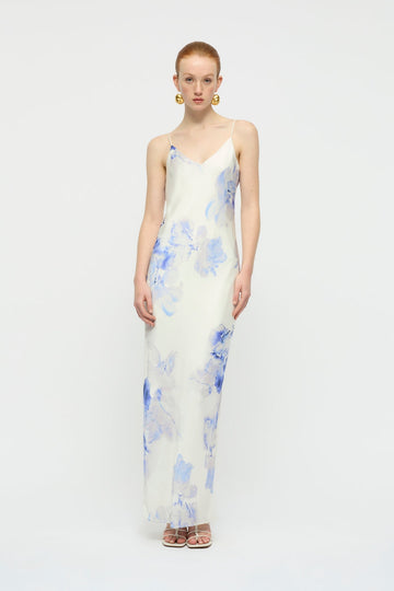 Kehlani Slip Dress in Floral Print-WILLOW