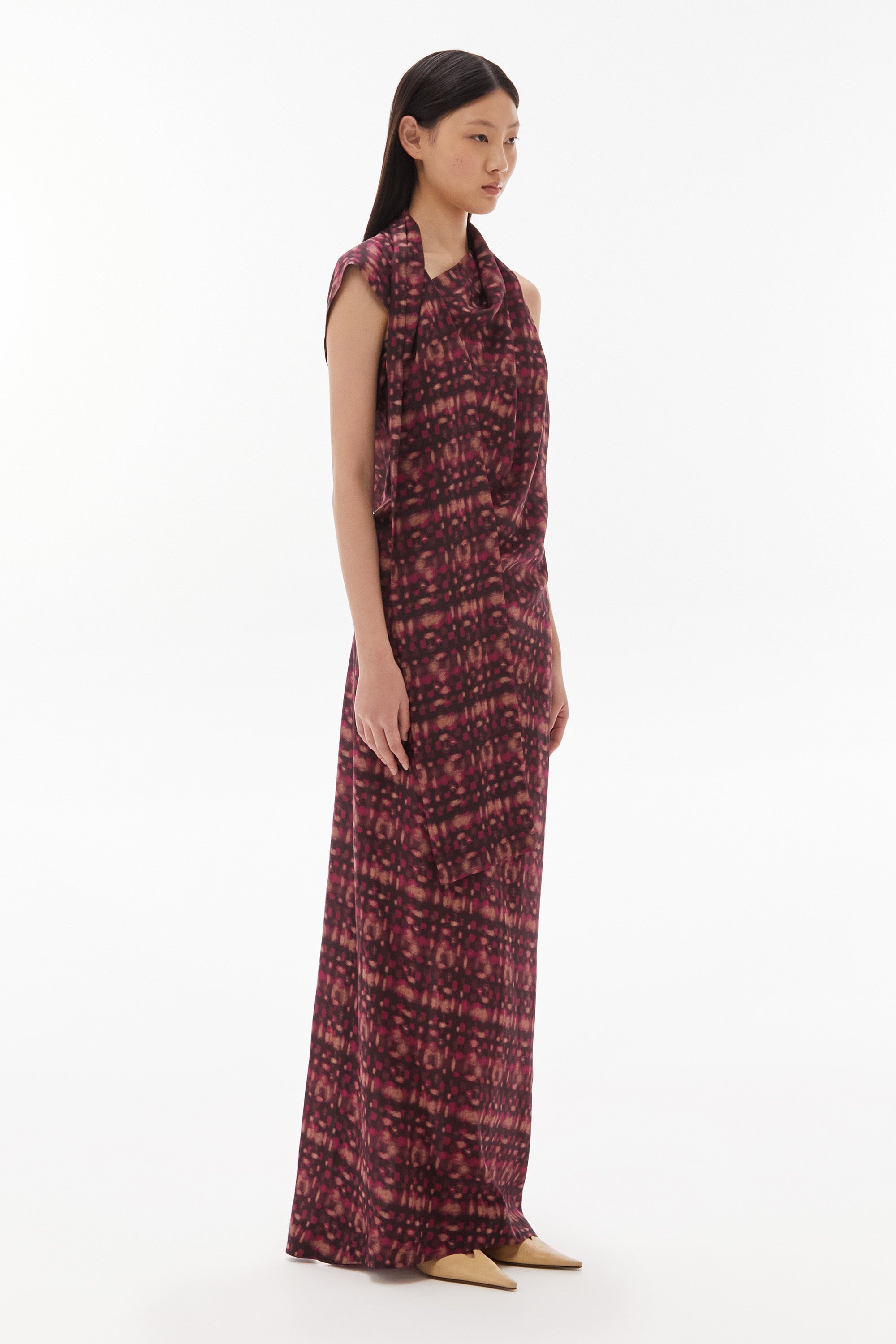 WILLOW-Seren Silk Dress Print