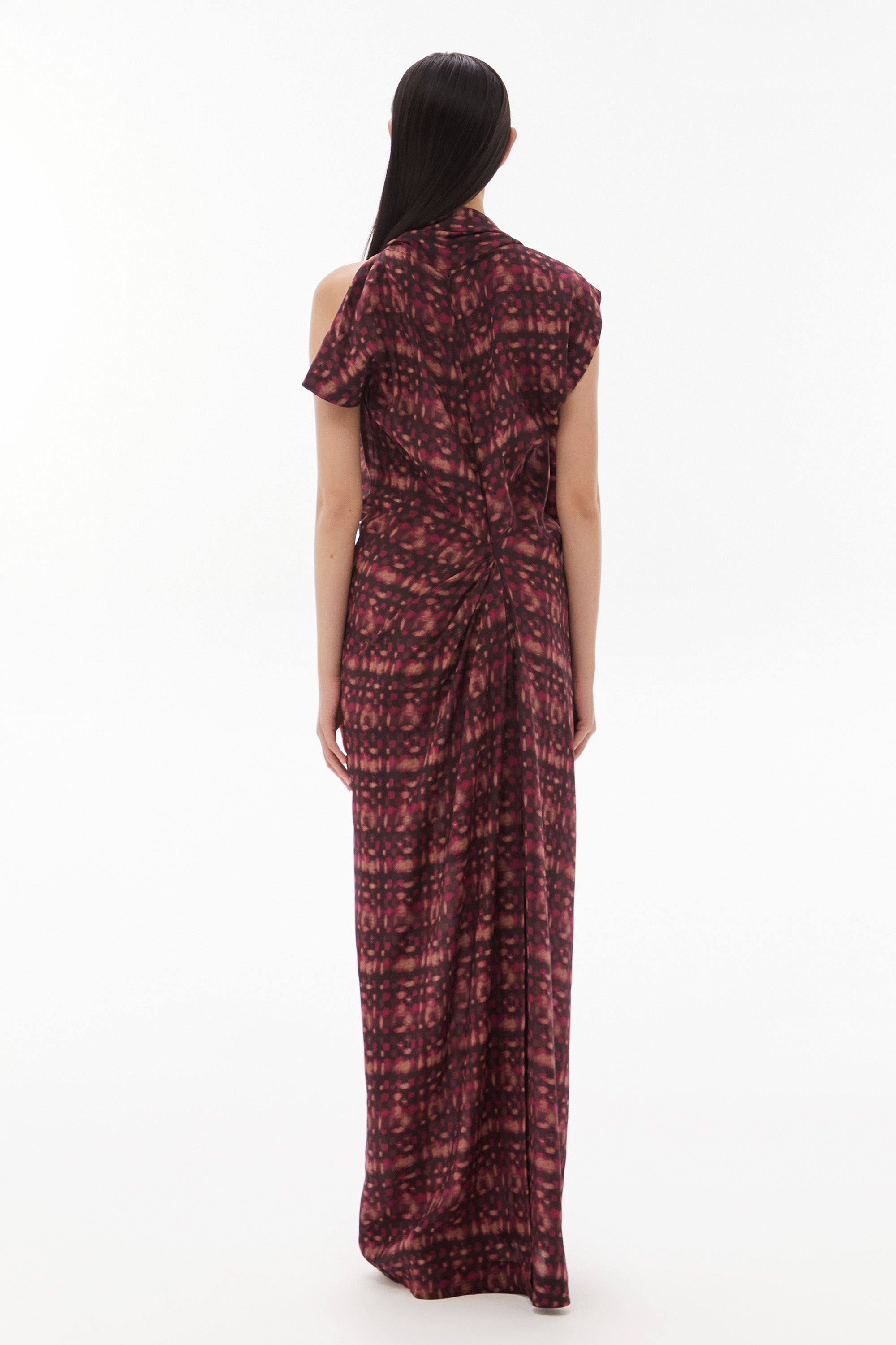 WILLOW-Seren Silk Dress Print