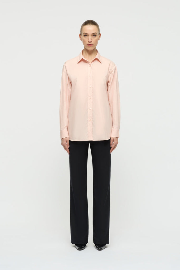 Zale Classic Shirt in Pink-WILLOW