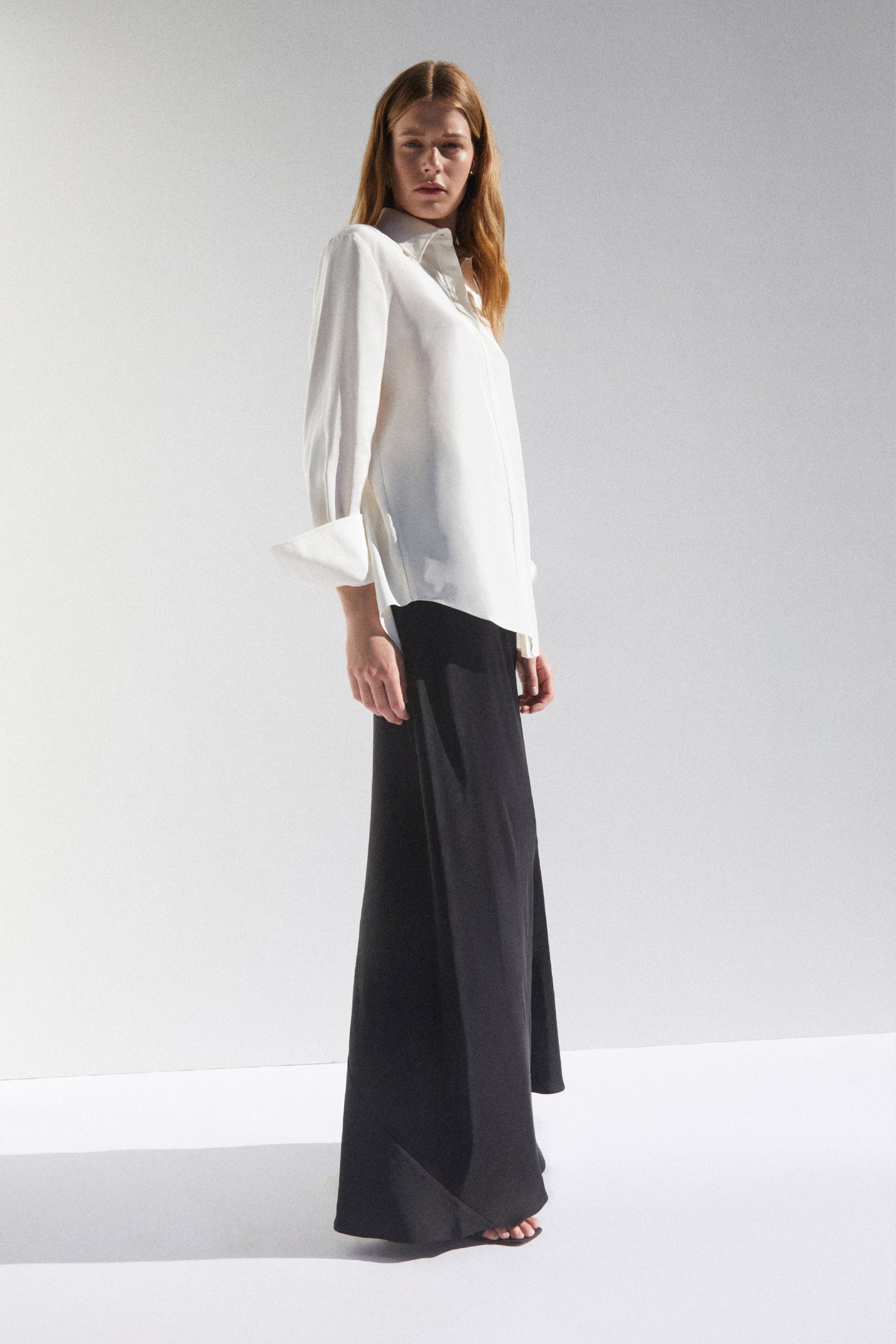Emi Silk Shirt Ivory
